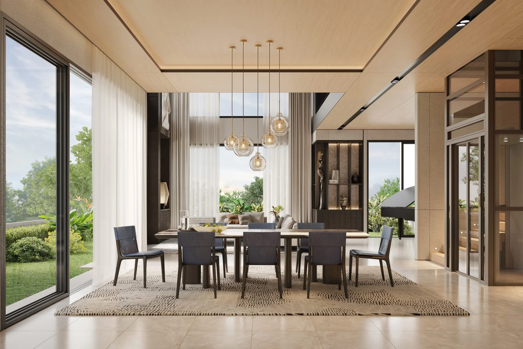 Type B dining and living concept — Zenia Parkhomes artist’s impression