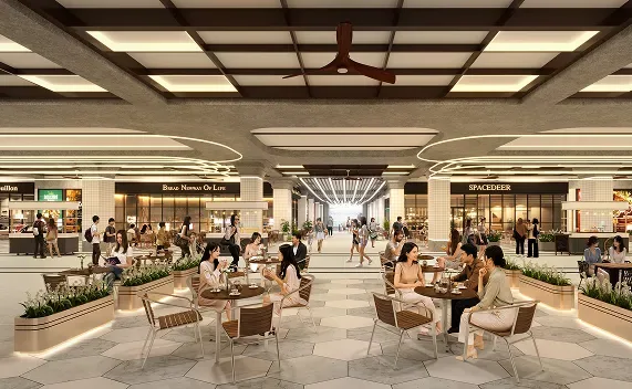 Causewayz Square Jbcc — Causewayz Square retail concourse rendering