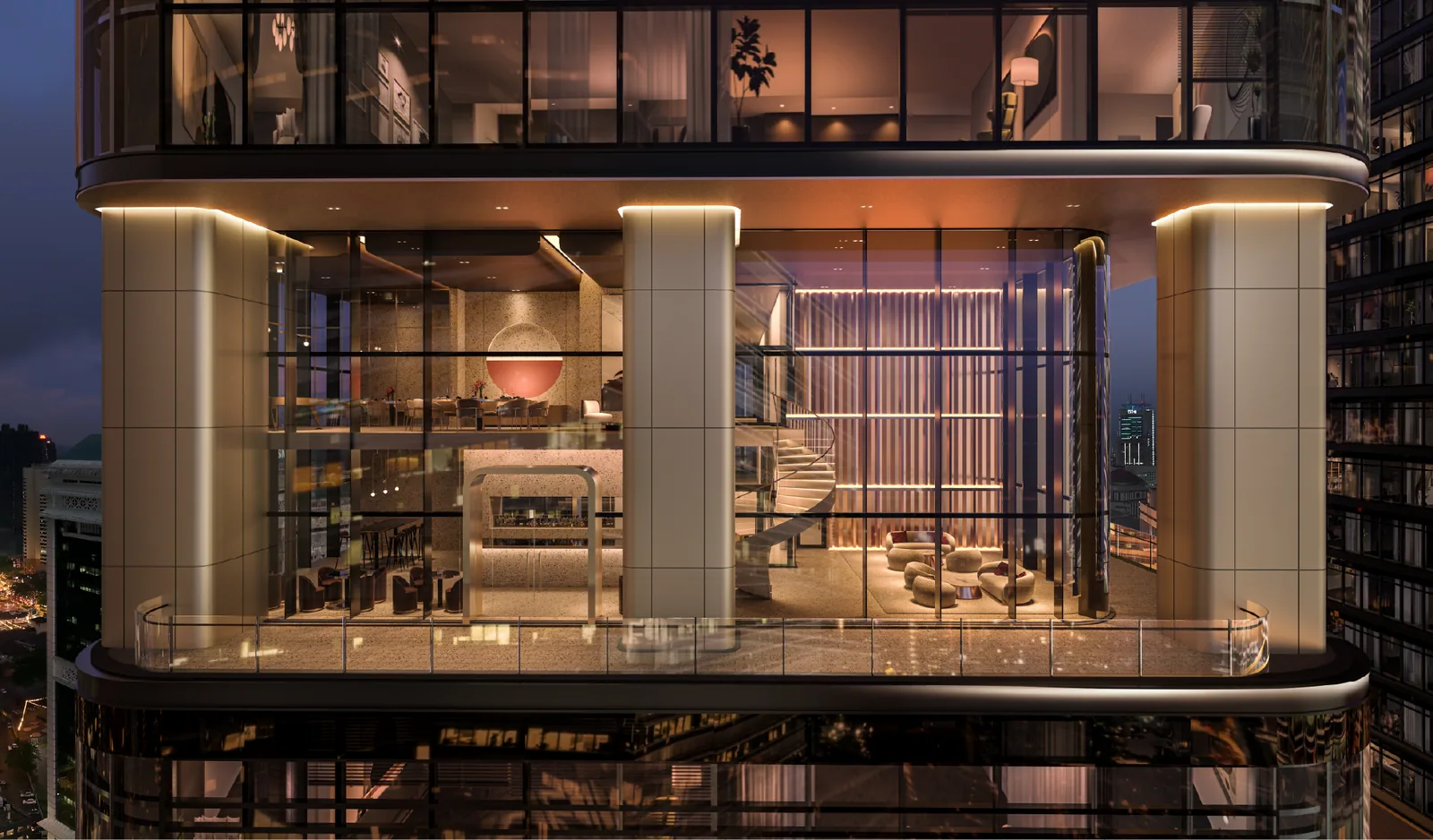Clouthaus Residences Klcc — SKY LOUNGE DECK