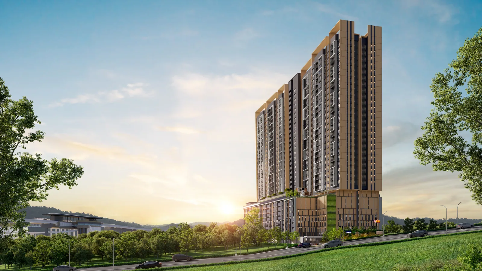 Devia Residences Kwasa Damansara — Facade