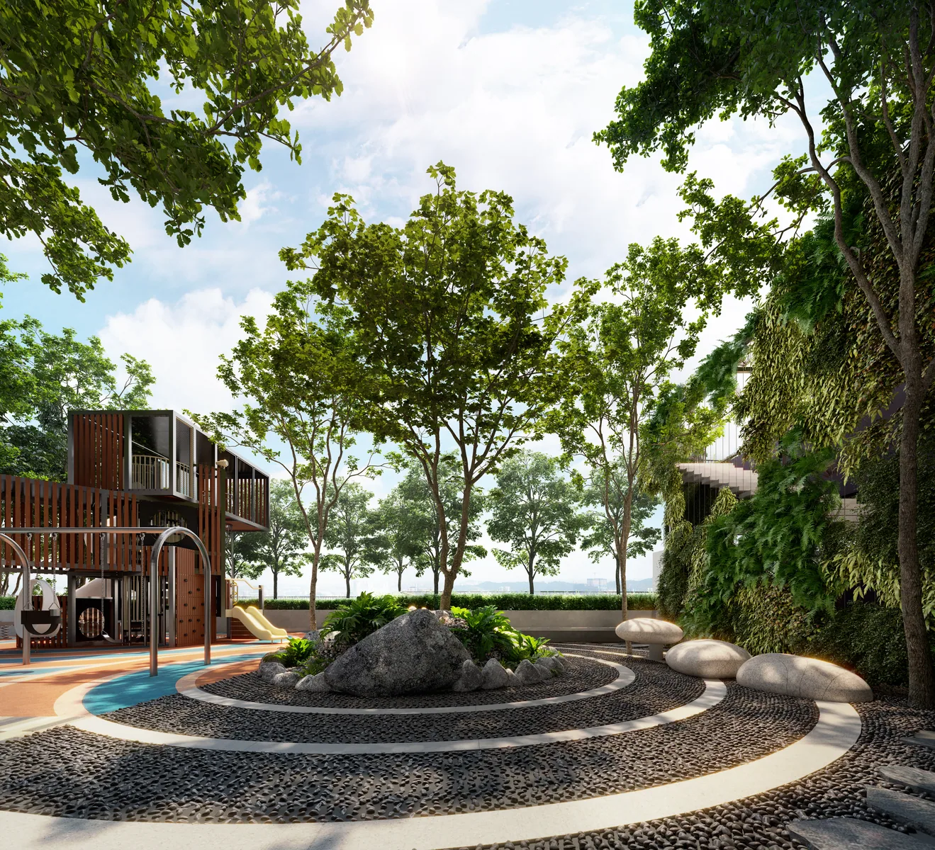 Devia Residences Kwasa Damansara — Healing Garden