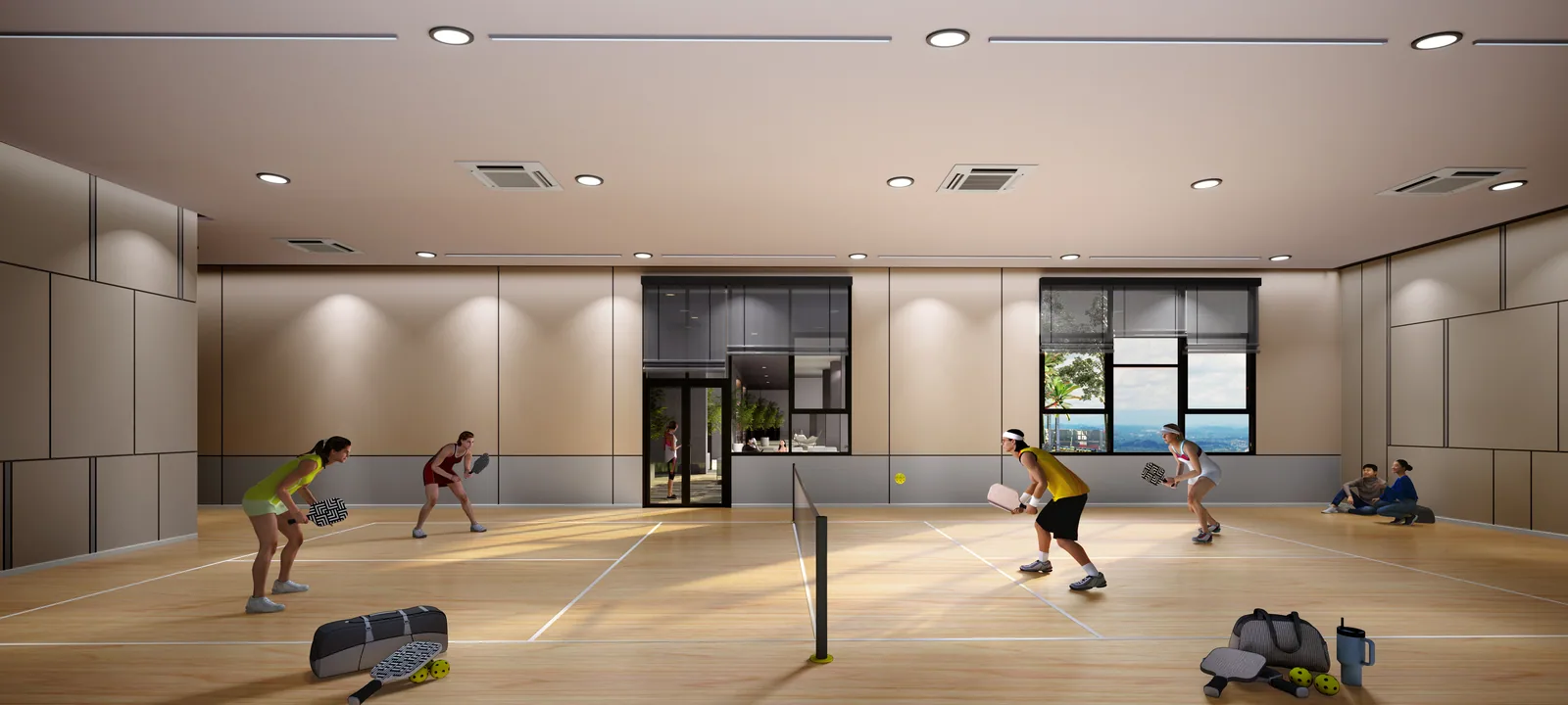 Devia Residences Kwasa Damansara — Pickle Ball Court