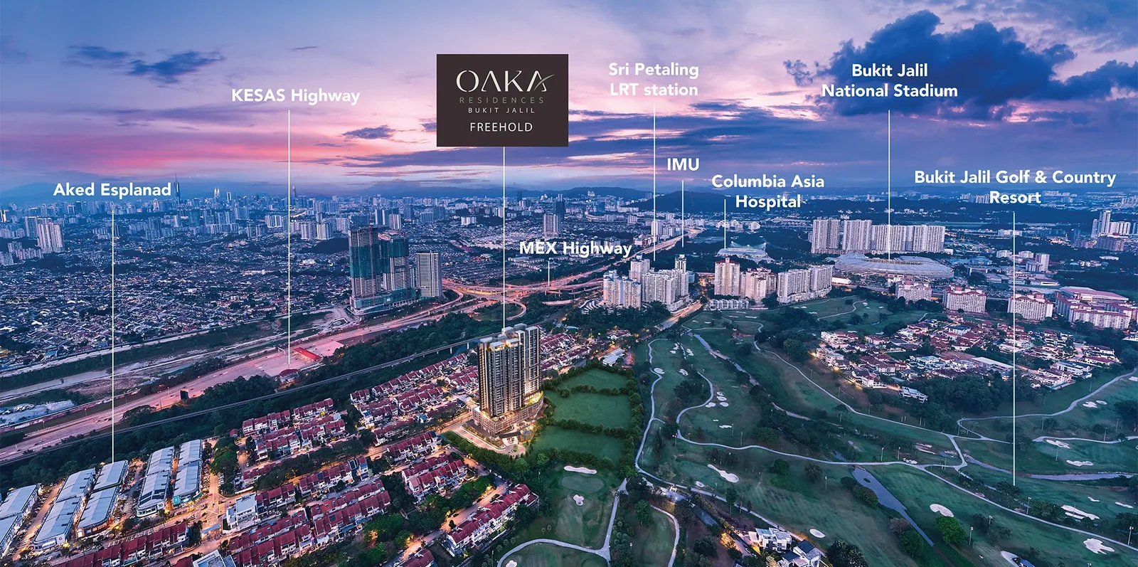 OAKA — Aerial view — project gallery