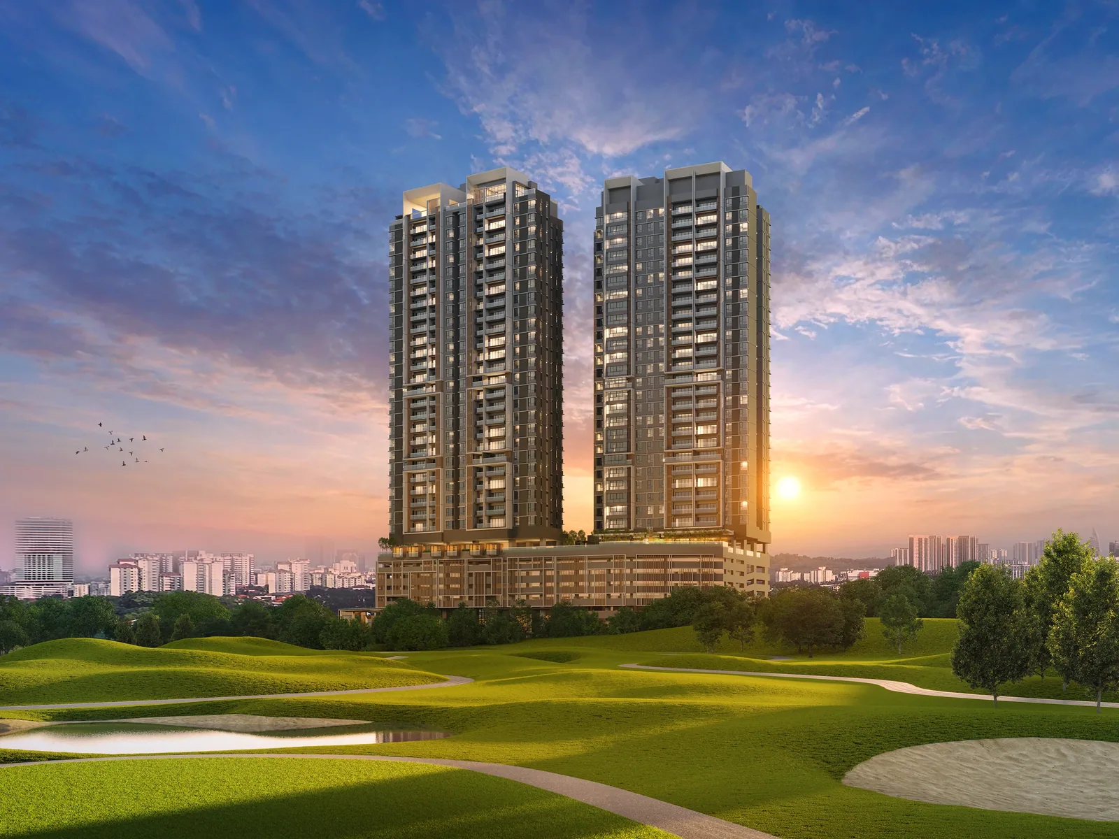 Oaka Residence Bukit Jalil — Facade