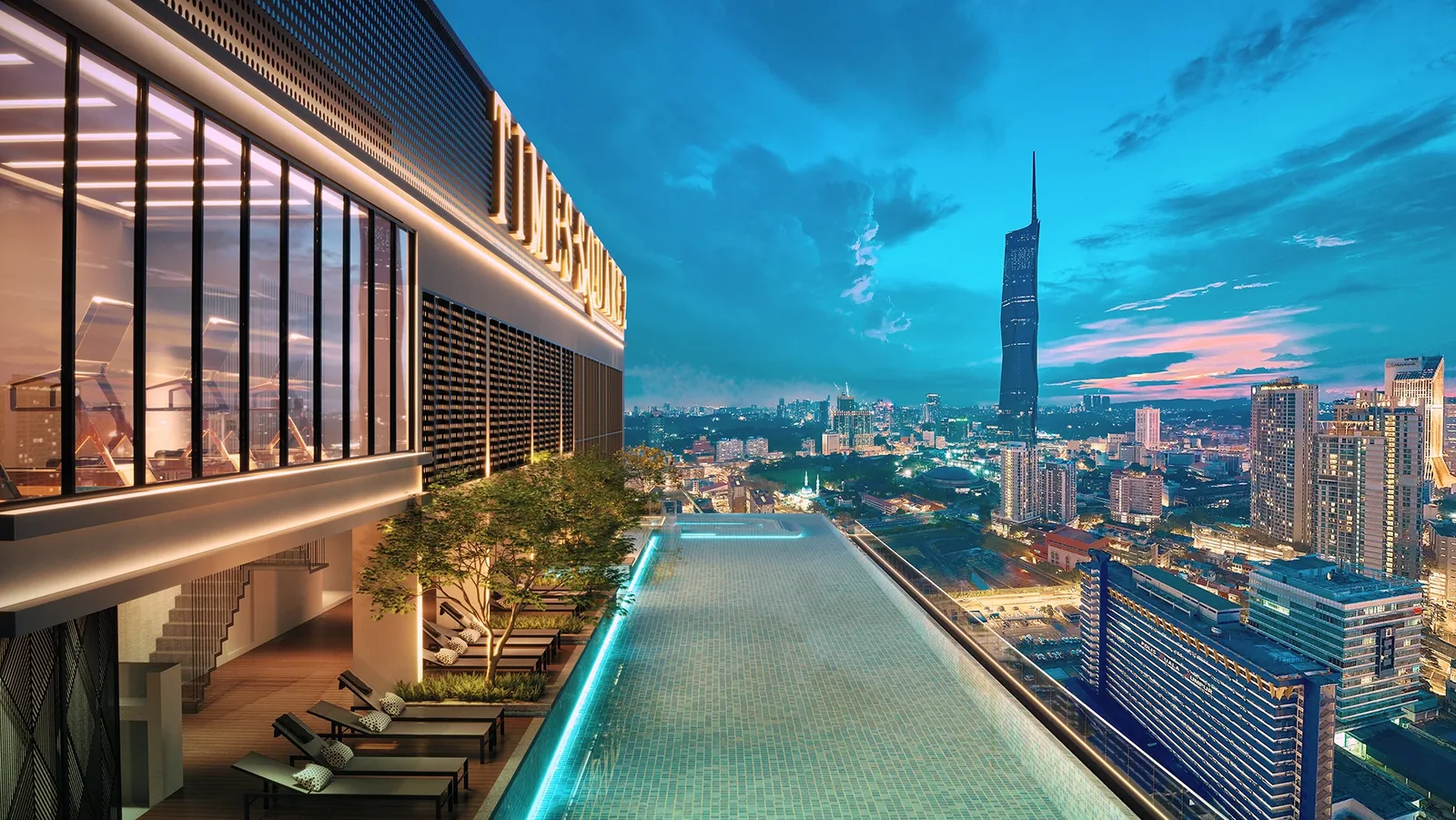 Times Square 2 Bukit Bintang — Infinity Pool
