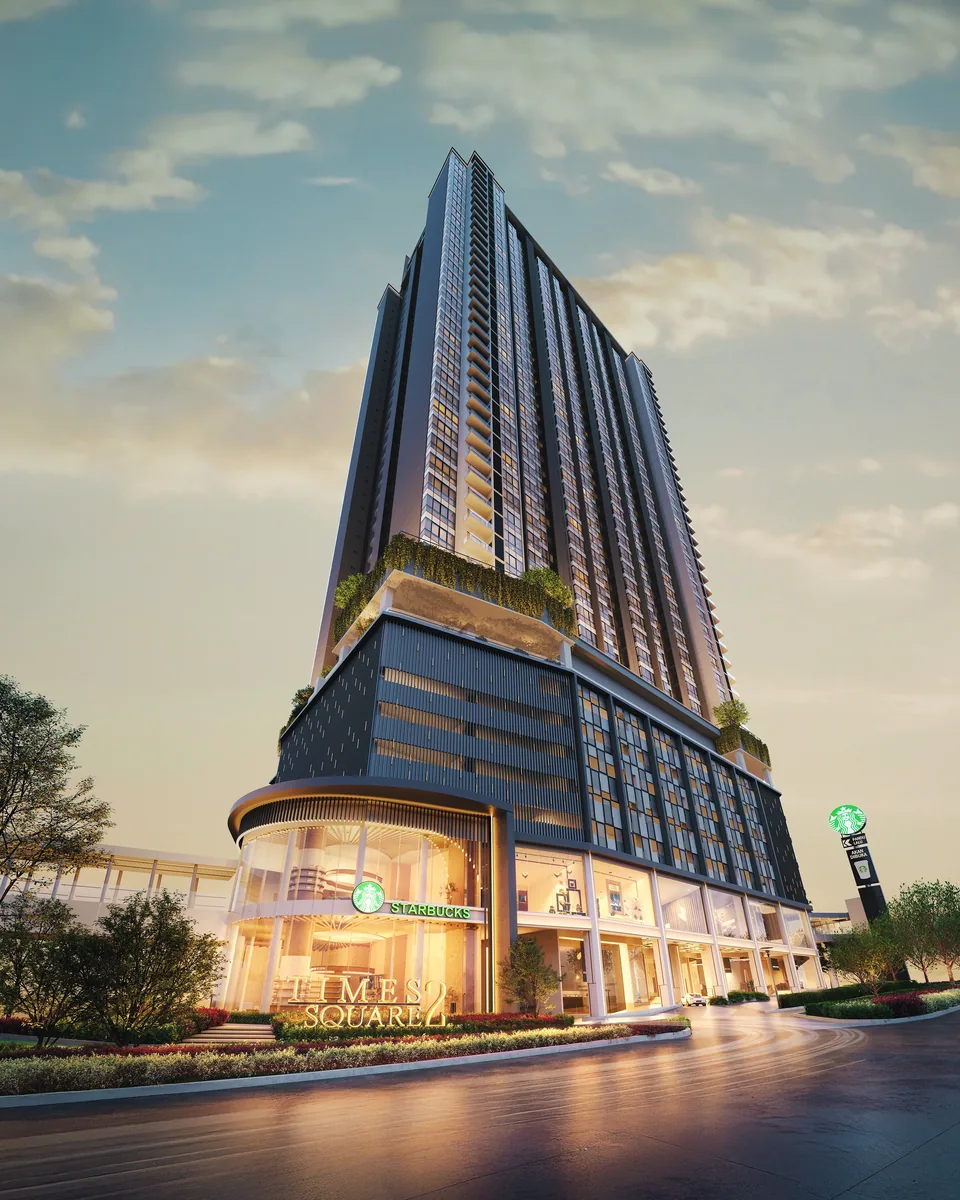 Times Square 2 Bukit Bintang — Prime location with PNB building view
