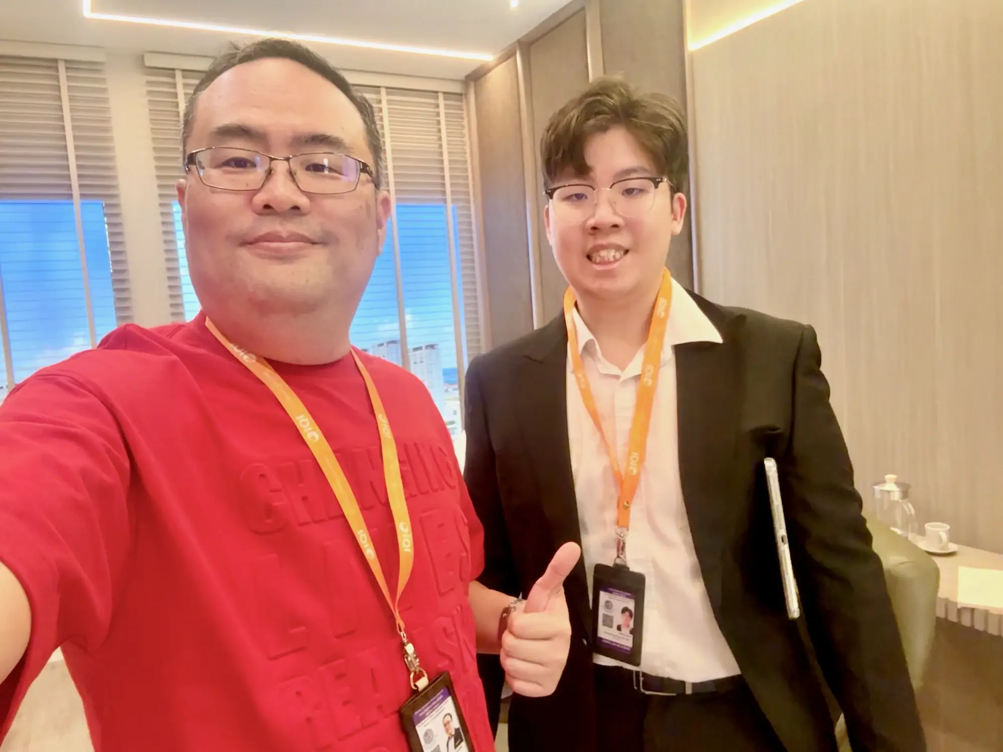Eric and Jason Lau together — the father-and-son team behind PropertyLau