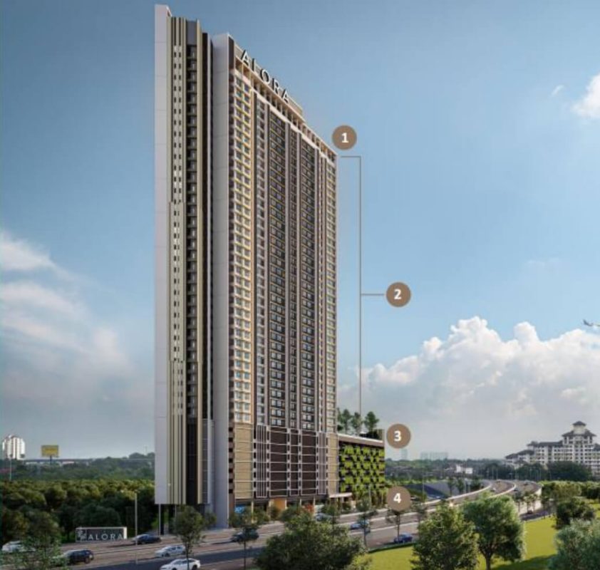 Alora Residence Subang Jaya Building (1)