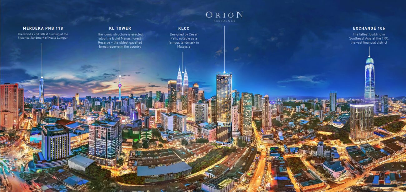 Orion Residence KLCC Iconic Map (1)