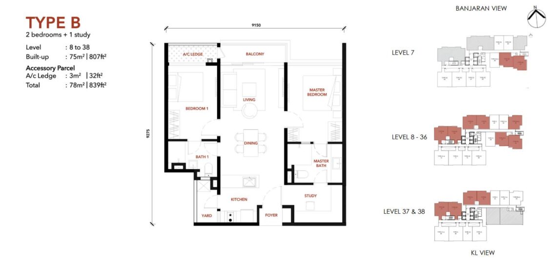 Alaia Titiwangsa Type B